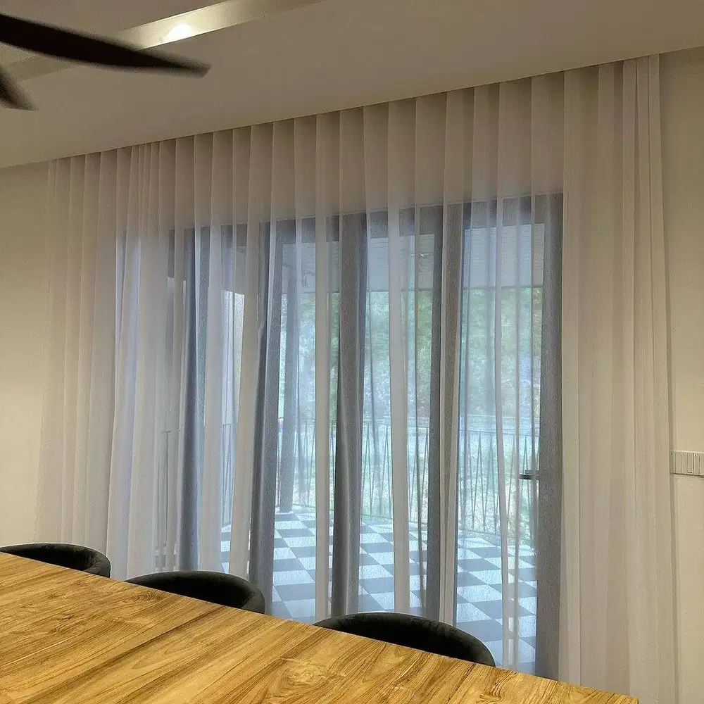 Jual & Pasang Gorden Vitrase Wallpaper Roller Blinds Korden Gordeng