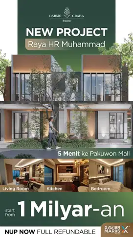 Rumah Dekat Pakuwon Mall Harga 1M+