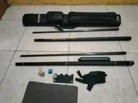 Stik billiard baru pemakaian hampir 2 bulan