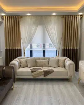 Jual & Pasang Gorden Vitrase Wallpaper Roller Blinds Korden Gordeng
