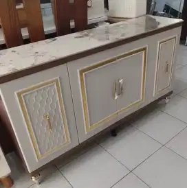 Meja Konsul granite / meja bufet / bufet TV/ meja granite