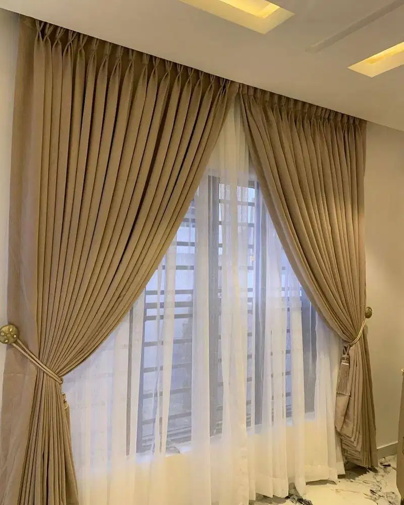 Jual & Pasang Gorden Vitrase Wallpaper Roller Blinds Korden Gordeng