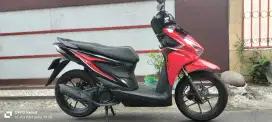 Merah hitam th 2024 b DKI Honda beat ECO CBS