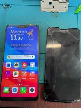 Ganti lcd oppo a3s bergaransi