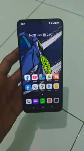 Realme note 60 4/64 blue fullset