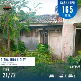 Dijual Rumah Bahan 21/72 Citra Indah City