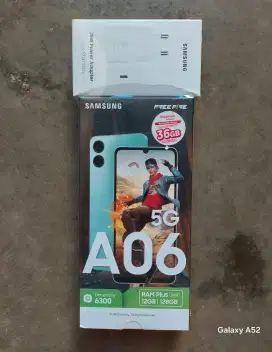 SAMSUNG GALAXY A06 5G 6/128 NEW GARANSI RESMI
