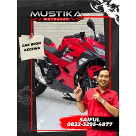 Odo 8rb Simpenan!!Kawasaki Ninja 250 Fi 2022 Red N Asli Mulus-Mustika