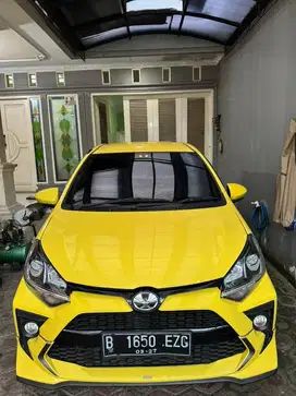 Toyota Agya RS 1.2 AT 2022 Warna Kuning