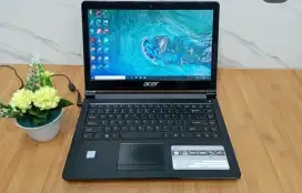 Laptop Acer One 14 Z476, Core i3-6006U, Gen 6 Ram 4GB Hdd 1TB Slim