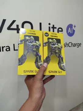 [ fast respon wa ] Tecno Spark GO1 4+4/128 Garansi resmi 13bln