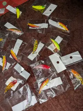 Minnow casting Murah umpan ikan warna amis gaco
