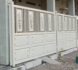Pagar Kanopi Pintu Besi