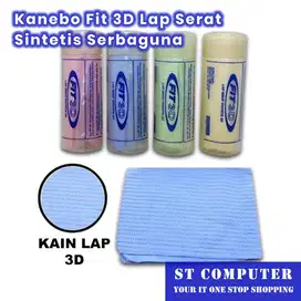 Kanebo Fit 3D Lap Serat Sintetis Serbaguna