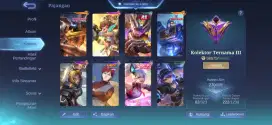 Jual akun mobile legend (pensi)