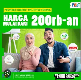 SPESIAL PROMO FIRSTMEDIA INTERNET UNLIMITED WIFI BONUS KUOTA XL
