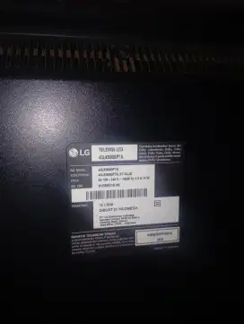 Tv LG 42 ich minus Lcd sesuai foto Jual cepat.