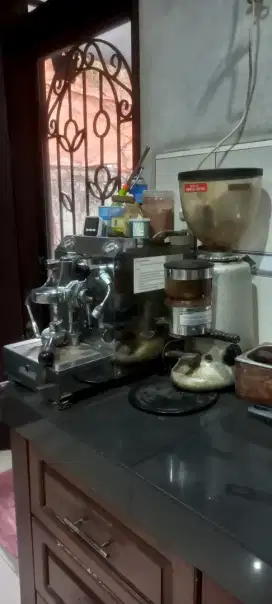Mesin Espresso + Grinder