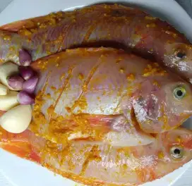 Ikan nila bumbu kuning