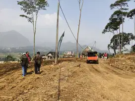 Tanah kavling Eropa classic view indah SHM di jalur puncak 2