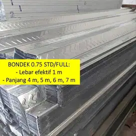 Grosir Bondek 0.75 Jogja Full ready berbagai ukuran