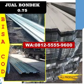 Grosir Floordeck Galvanis Jogja Bondek 0,75 Murah Kirim Se Jogja
