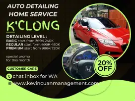 DISC 20% home service salon mobil auto detailing ceramic poles mobil