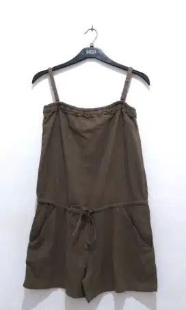 Jumpsuit Hijau Army