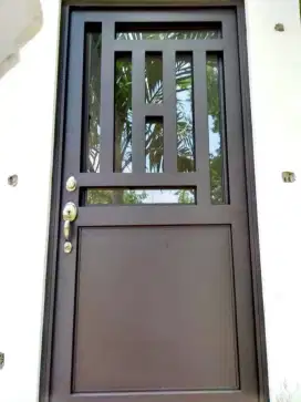Bengkel las Lampung tralis kanopi pintu pagar gerbang tangga