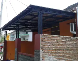 Bengkel las Lampung tralis kanopi pintu pagar gerbang tangga