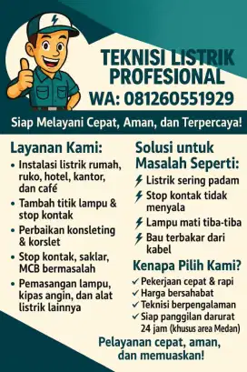 Pemasangan instalasi listrik