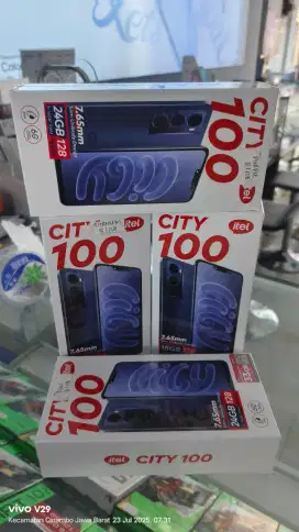Itel City 100 8+16/128gb baru swgel box spesial PROMO