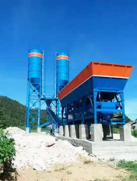 Batching plant type drymix kapasitas 60 m3/ jam