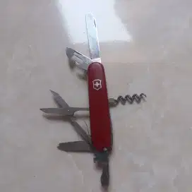 JUAL Pisau Lipat Victorinox merah