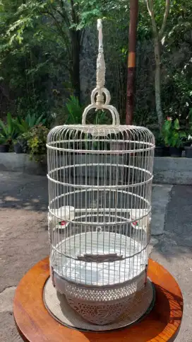 Sangkar burung Acrilyc dia.32 cm