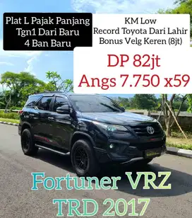 Fortuner VRZ TRD 2017 Hitam Black AT Matic pmk 2018 Pajero Dakar 2016
