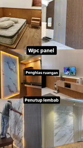 Panel dinding penghias ruangan murah