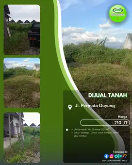 Dijual Tanah Daerah Permata Duyung Siap Bangun 200jutaan Saja!