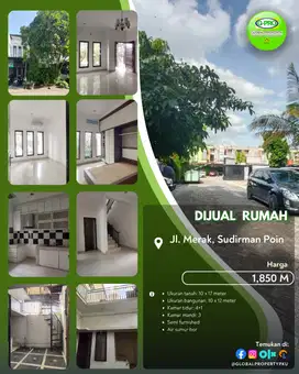 Dijual Rumah Cluster Daerah Merak, Polim Pekanbaru!