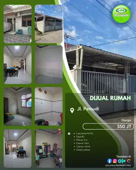 Dijual Rumah Jalan Pemudi Siap Huni 500an!