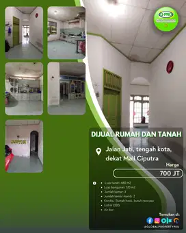 Dijual Rumah Jalan Jati Tengah Kota 700an Juta Siap Huni!