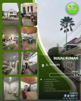 Dijual Rumah Mewah Daerah Pemuda Siap Huni Pekanbaru Kota!