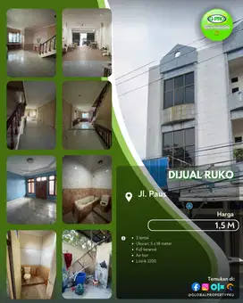 Dijual Ruko Jalan Paus Lokasi Strategist Siap Usaha!