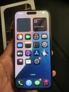 iPhone 16 Pro Max 256GB Dessert Fullset Mulus Inter