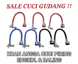 SALE CUCI GUDANG KRAN ANGSA CUCI PIRING ENGKOL & BALING  / KRAN ANGSA