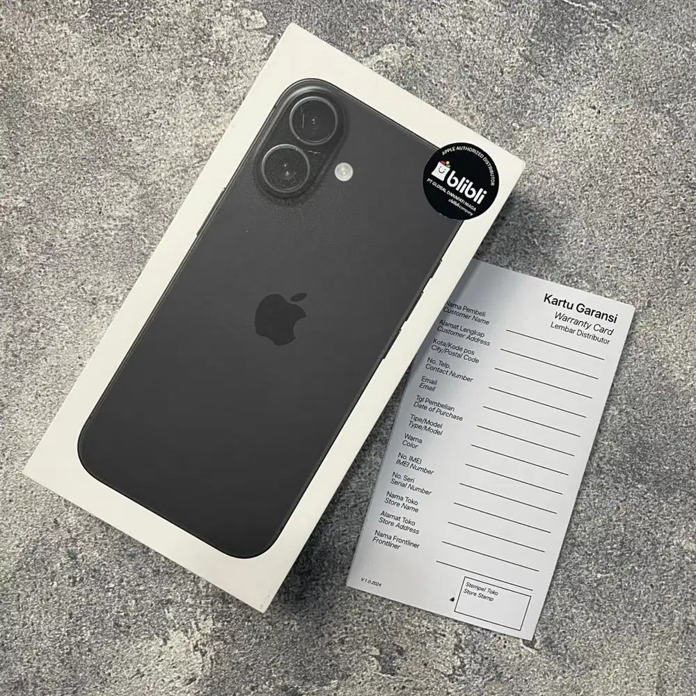 iPhone 16 256gb ibox blibli