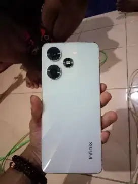 HP INFINIX HOT 30i Ram 8GB Internal 128gb Putih Mulus Normal Lengkap