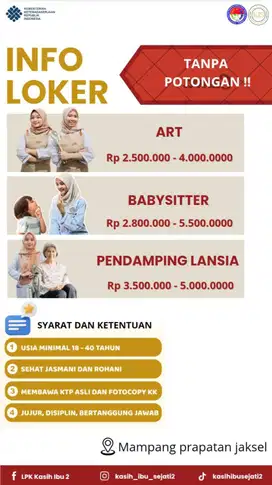 LOKER BABYSITTER DAN ART