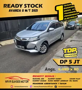 TDP 5 JUTA - AVANZA G M/T 2021