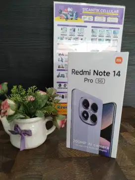 REDMI NOTE 14 PRO 5G 8/256 LAYAR LENGKUNG HARGA 4JT SAJA